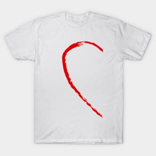 Half Heart - Right T-Shirt